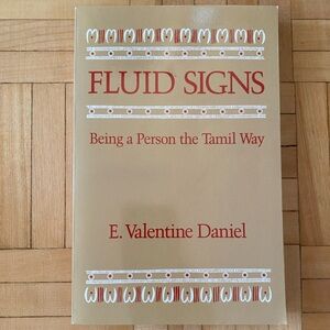 Fluid Signs Book by E. Valentine Daniel